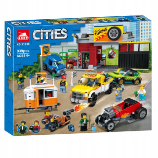 City Series Auto Repair Center Building Blace