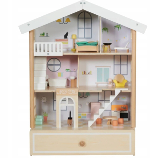 Classic World Large Wooden Dollouse 2