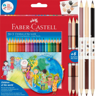 Farebné ceruzky Faber-Castell 201747 23 ks
