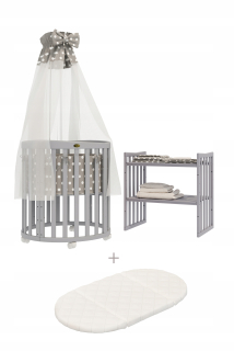 ComfortBaby SmartGrrrow 7in1 COT Grey /p.szar.K