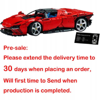 Compatib 42143 Ferrari Daytona SP3 Technic Build B