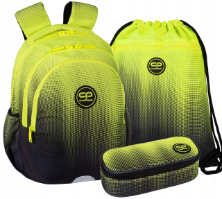 CoolPack školský batoh Gradient Lemon triedy 1-3