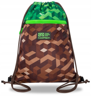 Coolpack School Bag pre topánky Vert Minecraft City topánky