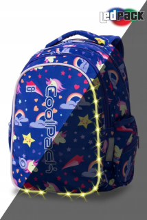 Coolpack Joy M Led Unicorns School Batoh