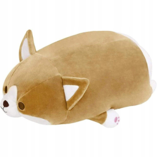 Psík Corgi, mäkký vankúš, prikrývka na posteľ, zviera