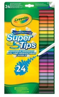 Crayola Hrubé a umývateľné markery 24 ks.