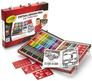 Crayola plastové súpravy kufrík pastelky