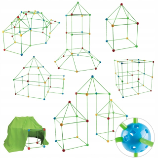 Kreatívna pevnosť Building Blocks Indoor Stan Brick