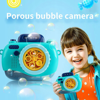 Roztomilý automatický prenosný stroj na bublinový fotoaparát