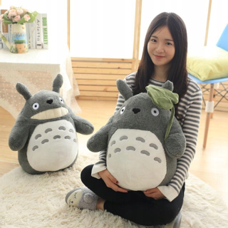 Roztomilý karikatúra totoro plyšová hračka japonská anime plyš