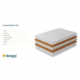 Matrac Danpol Coconut-Pianka-Cokos 140x70x6 T18M