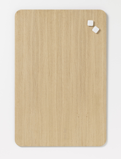 Dubová drevená magnetická doska 50x70 cm nahá