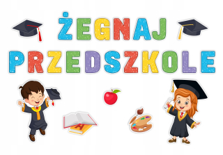 Školská dekorácia - Zbohom materská škola - 24 El.