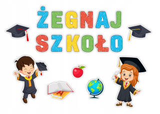 Školská dekorácia - Zbohom škola - 19 prvkov