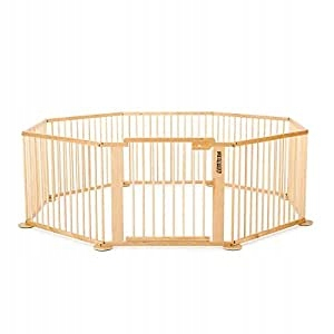 Dibea Playpen pre deti drevené
