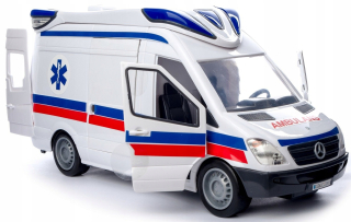 Dickie Ambulancia Ambulancia Mercedes Light Sound Pl