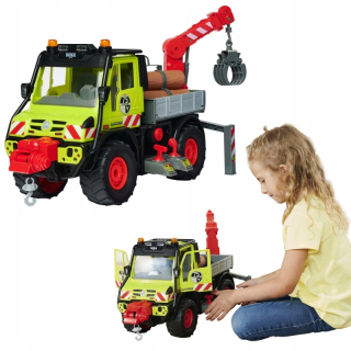 Dickie Mercedes UNIMOG U530 Vozidlo CRANE CAR