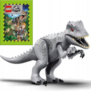 LEGO figúrka - Dinosaurus Indominus 28cm figurín pre bezplatnú lego kartu