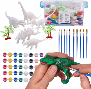 Dinosaury na maľovanie vysokých figúrok