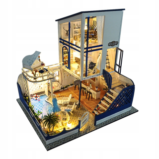 DIY Dollous Kit Doll House Furniture DIY Miniatúra
