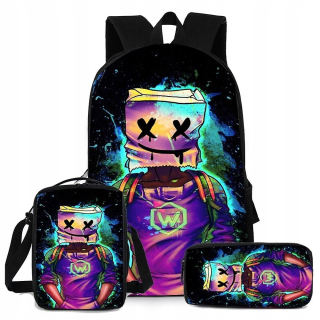 DJ Marshmallow batoh pre cestovnú tašku pre