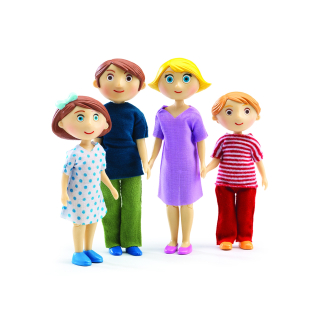 Djeco Dolls Gaspard Family a Róm