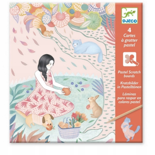 Djeco Art Set Scratch Picnic 6+ 9738