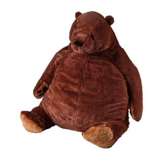 Djungelskog obrovská simulácia medveď medveď 130 cm
