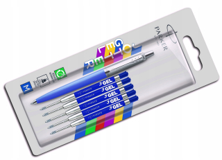 Jotter Blue Pen + Gel vložky 5 ks parker