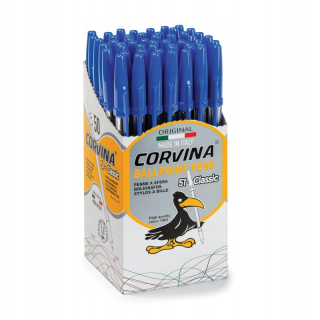 Corvina Classic Pen -50 kusy modré