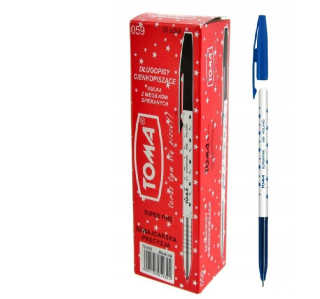 Toma Blue Superfine Pen 20 kusov