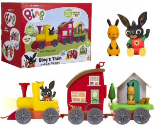 Bing House Train Train Set 2in1 Flop figurín