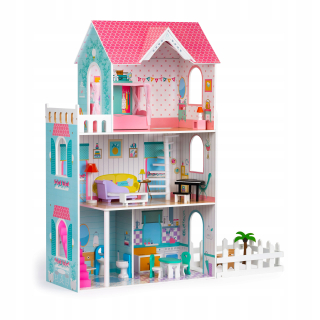 Dollhouse Wooden XXL + Garden