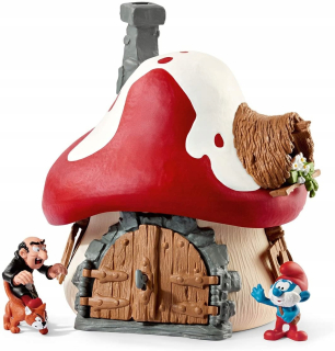 Šmolk House 2 figuríny Schleich 20803 Gargamel