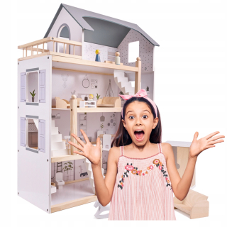 Dollhouse Drevené veľké dva -nábytok