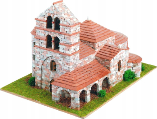 Domus súpravy skladací tehlový dom 3d kostol s^sa