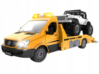 Dvojitý orol na diaľku riadený sprinter s Jeepom