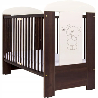 Drewex Cot Cots Bear a Butterfly Nut 120x60 cm