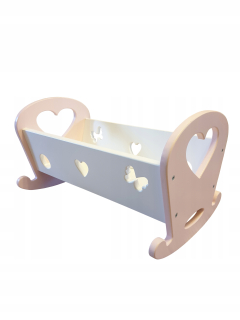 Drevená bábika Cradle Doll Cott