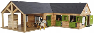 Drevený roh stajne Kids Globe 1:24