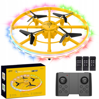 Detská vrtuľníčka Drone LED 3 batéria s diaľkovým ovládaním