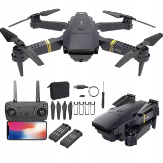 Dron Pro Camers 4K WiFi HD Zawis 200m Mavic Set