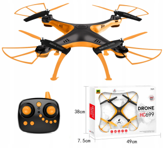 Diaľkový dron pre RC Radio + Pilot veľký