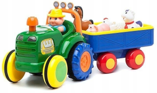 Dumel Interactive Tractor Farmer hovorí lesklý
