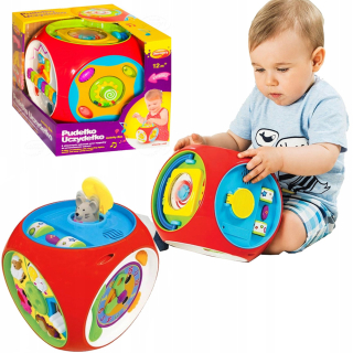 Dumel Box. Vzdelávacia kocka. Hra hovorí