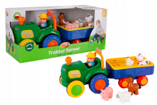 Dumel Interactive Toy Tractor Farmer
