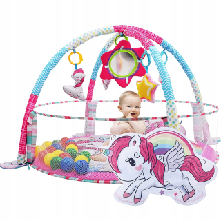 Veľká interaktívna mata Unicorn+ gule