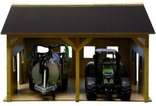 Veľký prístrešok pre Bruder Tractors Detské glóbus 1:16