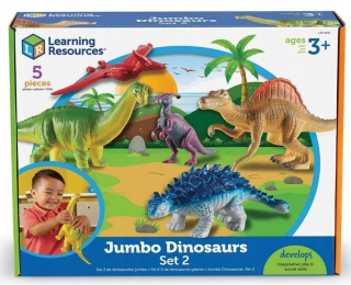 Veľké figúrky. Dinosaury. Sada 2, 5 ks.