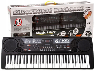 Veľká klávesnica MQ-809 USB ORGANS MIKROPHONE IN0029